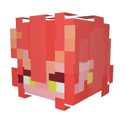 itsteooo0_ Minecraft avatar head, 3D render
