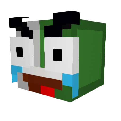 itstheYOYO88 Minecraft avatar head, 3D render