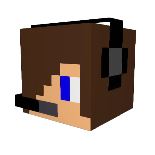 itstheavatar Minecraft avatar head, 3D render