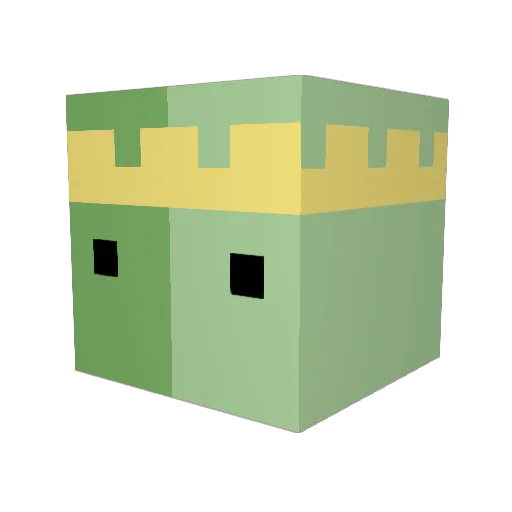 itsthefergus Minecraft avatar head, 3D render