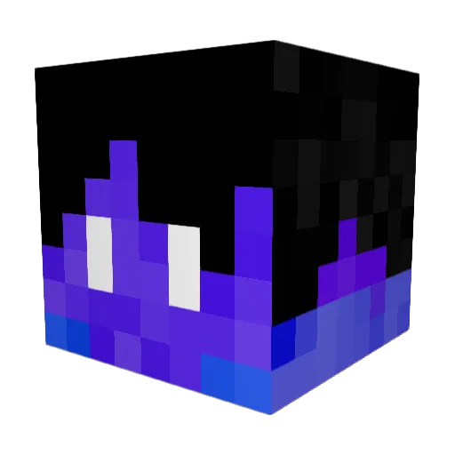 itstrapy Minecraft avatar head, 3D render