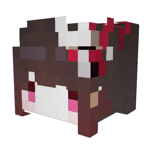 itsuki_s_ Minecraft avatar head, 3D render