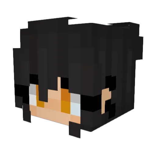 itsulsa Minecraft avatar head, 3D render