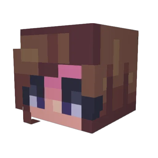 itsvic69 Minecraft avatar head, 3D render