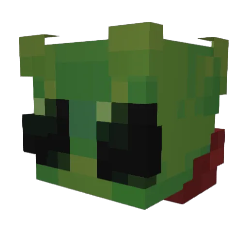 itswildboars Minecraft avatar head, 3D render