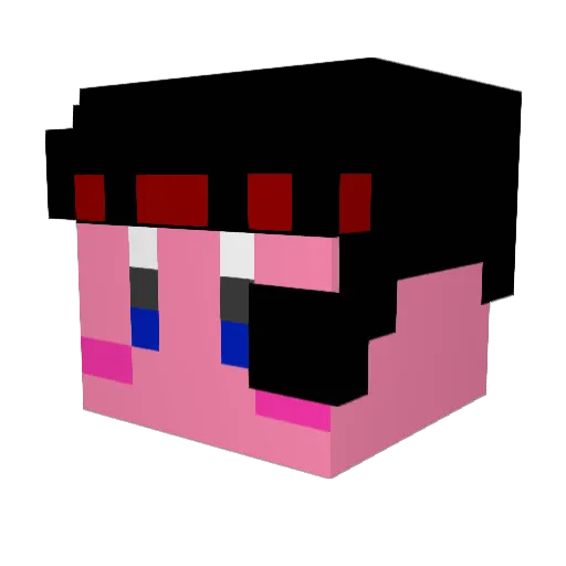 ittii0105 Minecraft avatar head, 3D render