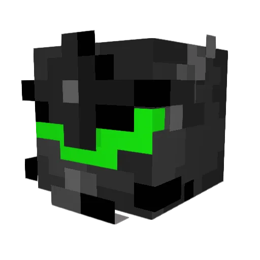 itzFrenchie Minecraft avatar head, 3D render