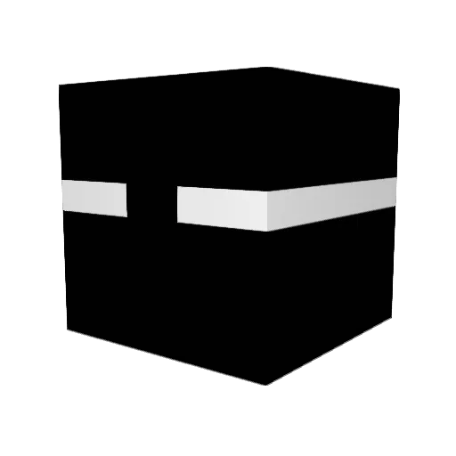 itzSAIPH Minecraft avatar head, 3D render