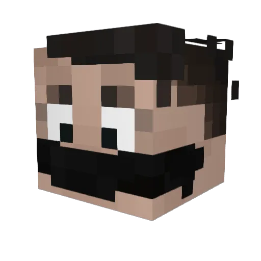 itzSpongeBob_ Minecraft avatar head, 3D render