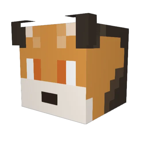 itzTavhere Minecraft avatar head, 3D render