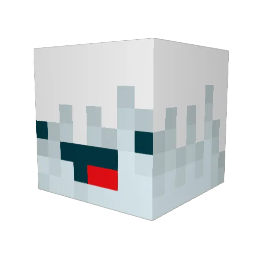 itz_Mr_Bean Minecraft avatar head, 3D render