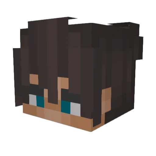 itz_Paulaner Minecraft avatar head, 3D render