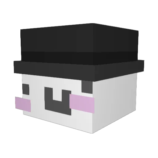itz_TienMinh Minecraft avatar head, 3D render