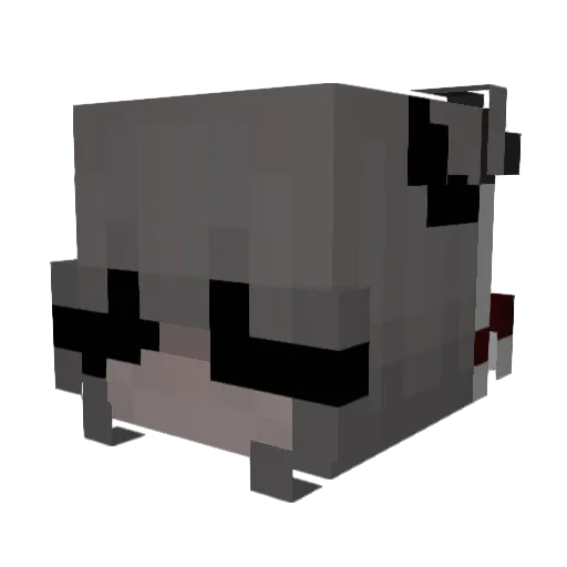 itz_enz Minecraft avatar head, 3D render