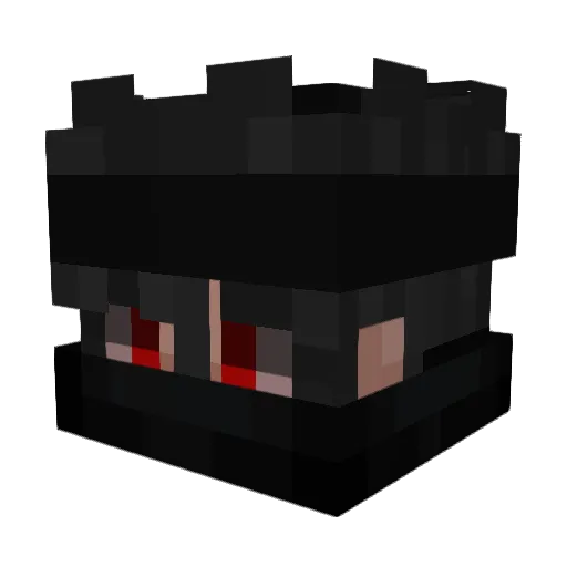 itz_iiAmir_ Minecraft avatar head, 3D render