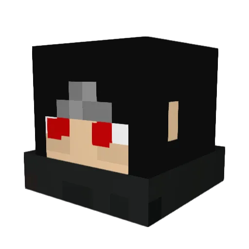 itz_pixie_stick Minecraft avatar head, 3D render