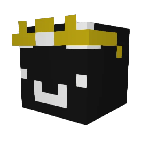 itz_real_pidoras Minecraft avatar head, 3D render