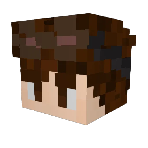 itz_seywi Minecraft avatar head, 3D render