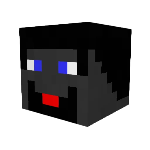 itzamok Minecraft avatar head, 3D render