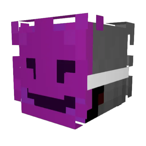 itzbypro Minecraft avatar head, 3D render