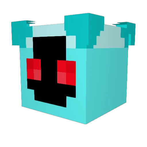 itzcam2002 Minecraft avatar head, 3D render