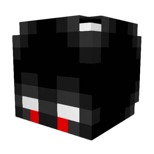 itzchanz Minecraft avatar head, 3D render