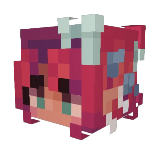 itzcookie5396 Minecraft avatar head, 3D render