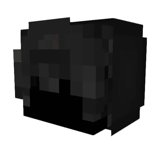 itziMC_ Minecraft avatar head, 3D render