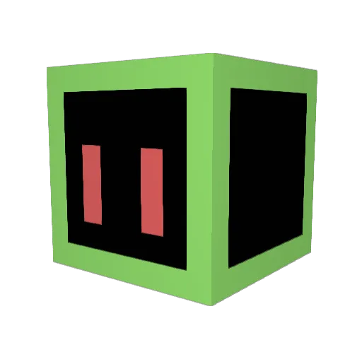 itzjustLeavy Minecraft avatar head, 3D render
