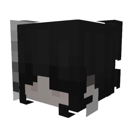 itzjustbo Minecraft avatar head, 3D render
