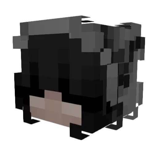 itzjvlita Minecraft avatar head, 3D render