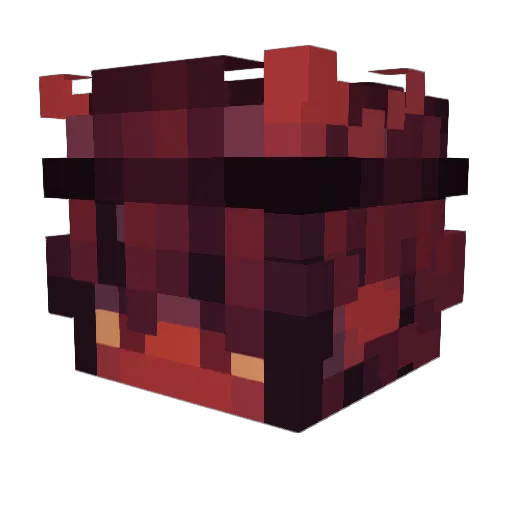 itzkris19 Minecraft avatar head, 3D render