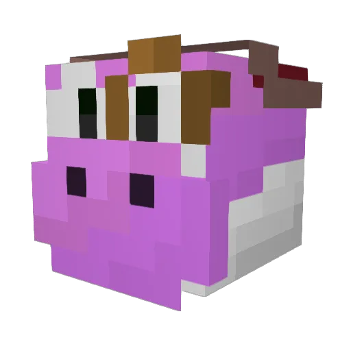 itzmeandpup Minecraft avatar head, 3D render