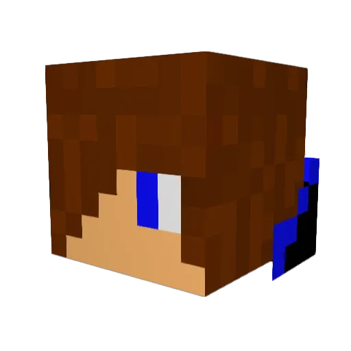itzmichael123 Minecraft avatar head, 3D render