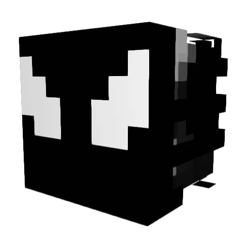 itzn0ir Minecraft avatar head, 3D render