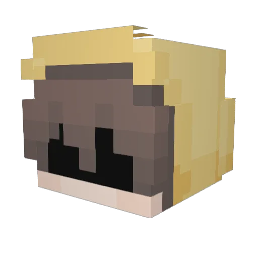 itzrealkenz Minecraft avatar head, 3D render