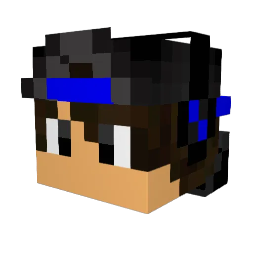 itzsam2 Minecraft avatar head, 3D render