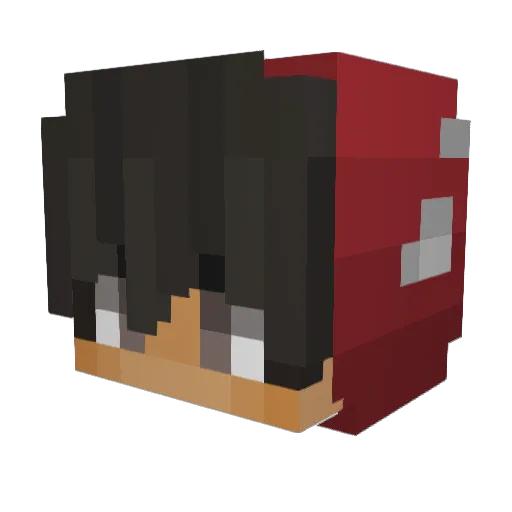 itzz_Jt Minecraft avatar head, 3D render