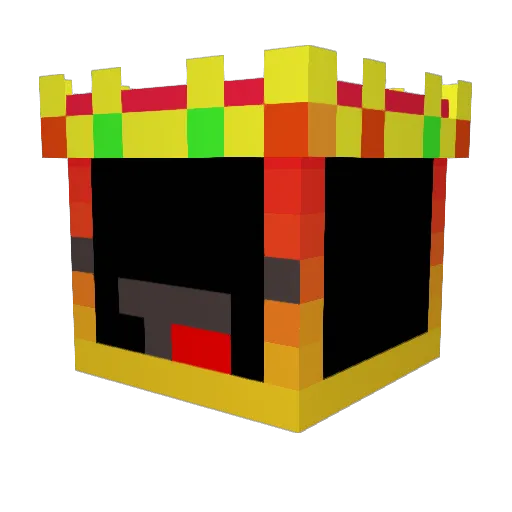 itzz_mojo Minecraft avatar head, 3D render