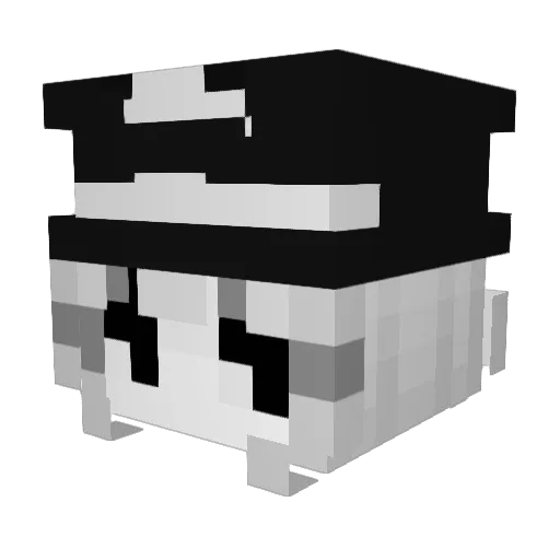 itzz_xantax Minecraft avatar head, 3D render