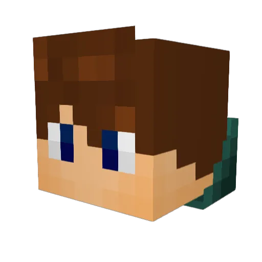 iudex83 Minecraft avatar head, 3D render