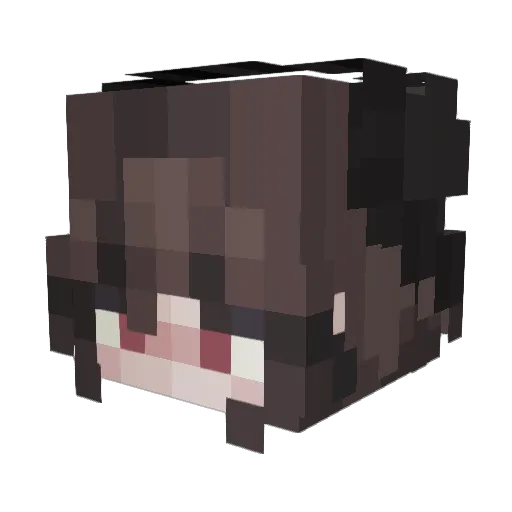 iuhis9 Minecraft avatar head, 3D render