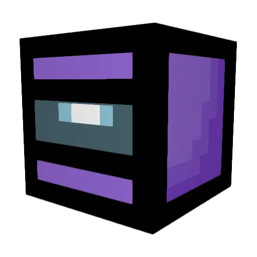 iusechopstx Minecraft avatar head, 3D render