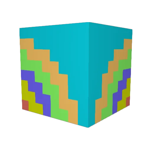 iva4eto Minecraft avatar head, 3D render