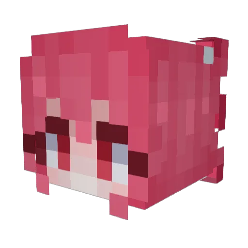 ivaka47 Minecraft avatar head, 3D render