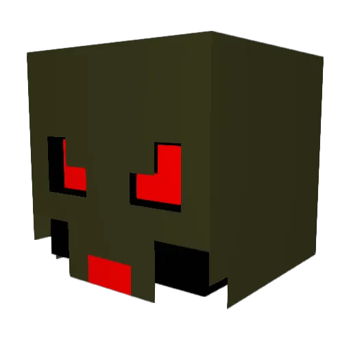 ivan1097 Minecraft avatar head, 3D render
