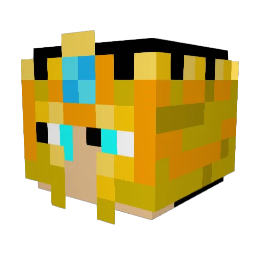 ivanchan1107 Minecraft avatar head, 3D render