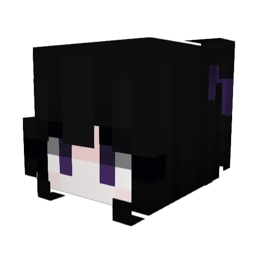 ivancherry Minecraft avatar head, 3D render