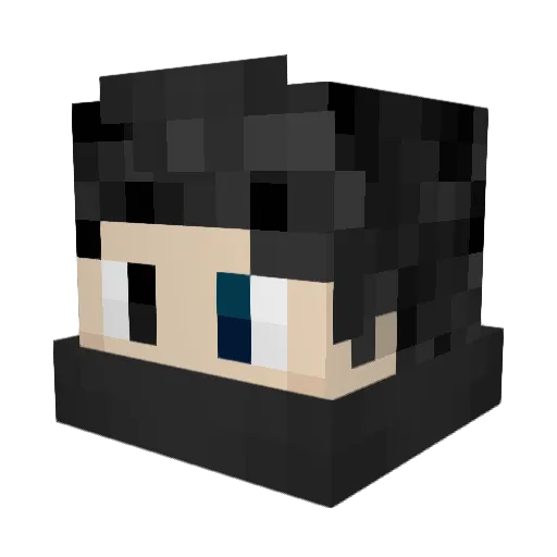 ivandasavage Minecraft avatar head, 3D render