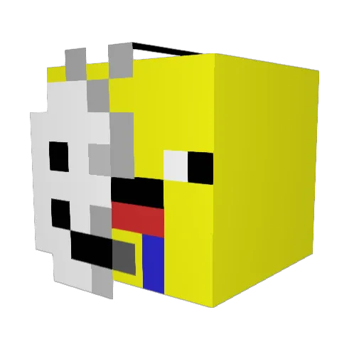 ivanga2001 Minecraft avatar head, 3D render
